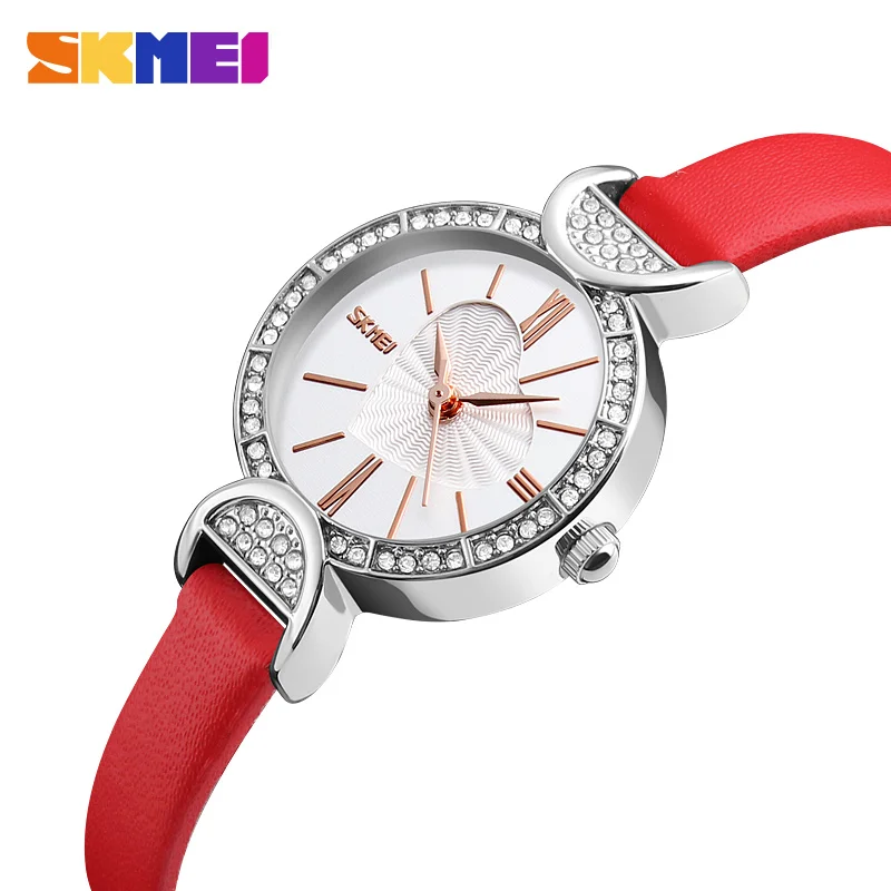 SKMEI Brand Watch Women Fashion Casual Ladies Quartz Watches Luxury 2017 Crystal Love Wristwatch Leather Water Resistance 3 ATM
SKMEI Brand Watch Women Fashion Casual Ladies Quartz Watches Luxury 2017 Crystal Love Wristwatch Leather Water Resistance 3 ATM