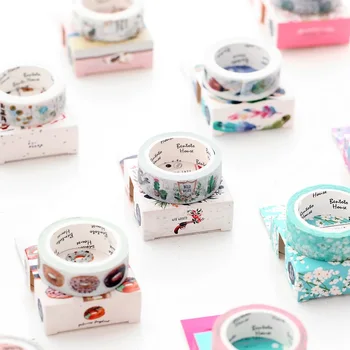 15mm X 7m Cute Lotkawaii Flower Food Animals Decorative Washi Tape Diy Scrapbooking Masking Tape School Office Supply
15mm X 7m Cute Lotkawaii Flower Food Animals Decorative Washi Tape Diy Scrapbooking Masking Tape School Office Supply