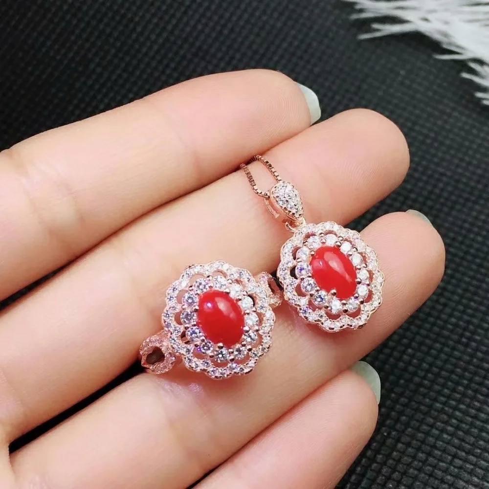 shilovem 925 sterling silver Natural red coral rings pendants open fine Jewelry send necklace 5*7mm jctz050701agsh
shilovem 925 sterling silver Natural red coral rings pendants open fine Jewelry send necklace 5*7mm jctz050701agsh