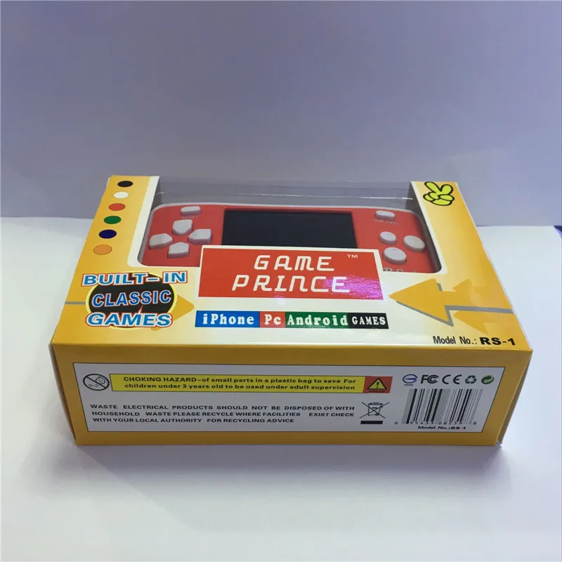 RS-1 Handheld Game Console 2.5 inch LCD 76 Games Inside Portable Video Game Player For 8bit NES Games Children Gift Toys
RS-1 Handheld Game Console 2.5 inch LCD 76 Games Inside Portable Video Game Player For 8bit NES Games Children Gift Toys