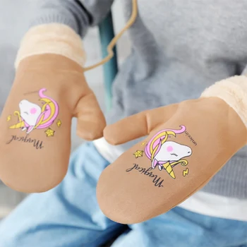 Women Winter Outdoor Gloves Thick Faux Wool Cashmere Warm Halter Cycling Mittens Famale Cartoon Unicorn Suede Leather Gloves
Women Winter Outdoor Gloves Thick Faux Wool Cashmere Warm Halter Cycling Mittens Famale Cartoon Unicorn Suede Leather Gloves