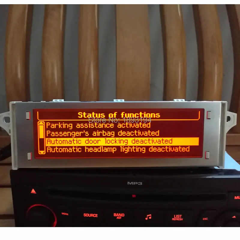 10x Original Red screen support USB & Bluetooth Display red monitor for Peugeot 307 407 408 citroen C4 C5 citroen C4
10x Original Red screen support USB & Bluetooth Display red monitor for Peugeot 307 407 408 citroen C4 C5 citroen C4