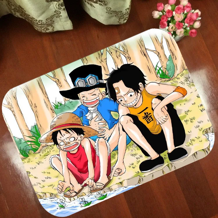 Mats Anti Slip Floor Mat Fashion luffy One Piece ace cartoon Carpet Printed Pattern Carpet Rug for Bathroom Door Living Room
Mats Anti Slip Floor Mat Fashion luffy One Piece ace cartoon Carpet Printed Pattern Carpet Rug for Bathroom Door Living Room
