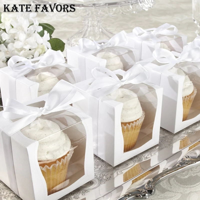 12x White Paper With Clean Pvc Window Cupcake Cake Party Wedding Favor Boxes Paper Box Packaging Containers
12x White Paper With Clean Pvc Window Cupcake Cake Party Wedding Favor Boxes Paper Box Packaging Containers