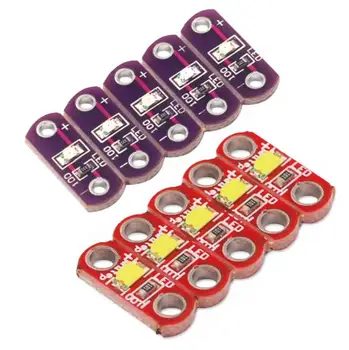 4pcs LilyPad LED module / environmentally friendly lead-free / five groups / Lilypad module 
4pcs LilyPad LED module / environmentally friendly lead-free / five groups / Lilypad module