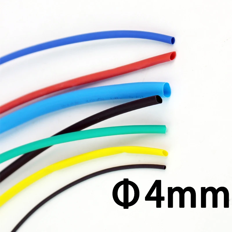 1meter/lot 4mm Heat Shrink Tube 2:1 ratio Tubing Heatshrink Shrinkable Wrap Wire Cable Sleeve Kit pls use heat gun high quality
1meter/lot 4mm Heat Shrink Tube 2:1 ratio Tubing Heatshrink Shrinkable Wrap Wire Cable Sleeve Kit pls use heat gun high quality