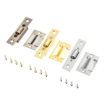 DRELD Stainless Steel Door Latches Cupboard Cabinet Roller Latch Lock Wooden Door Stops Furniture Hardware Silver/Bronze/Gold
DRELD Stainless Steel Door Latches Cupboard Cabinet Roller Latch Lock Wooden Door Stops Furniture Hardware Silver/Bronze/Gold