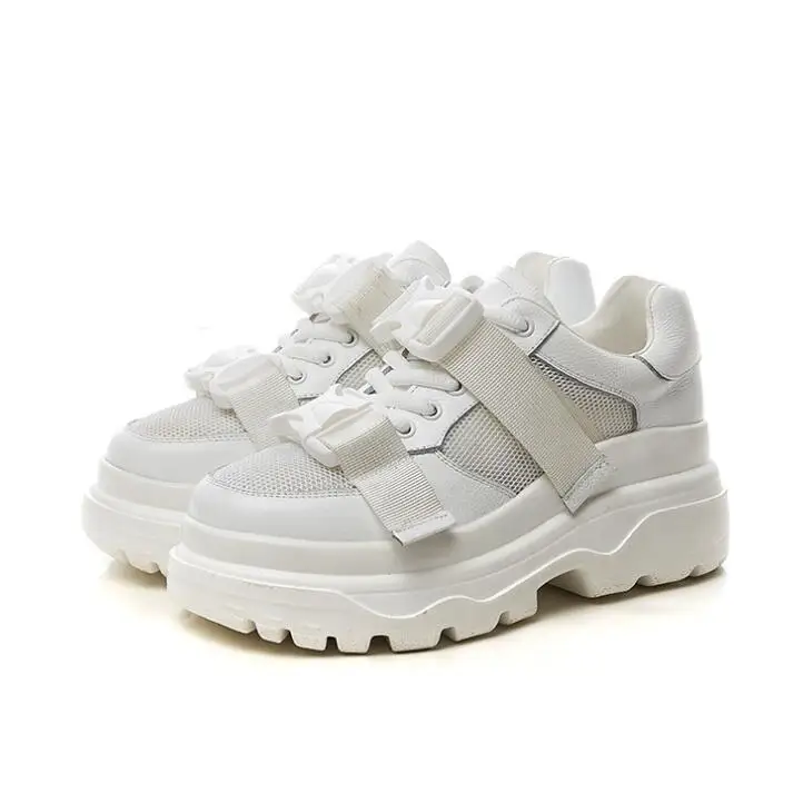NAUSK 2018 New Mesh Women's Platform Dad Sneakers 2018 Fashion Buckle Women Flat Walking Shoes Woman Casual Footwear
NAUSK 2018 New Mesh Women's Platform Dad Sneakers 2018 Fashion Buckle Women Flat Walking Shoes Woman Casual Footwear