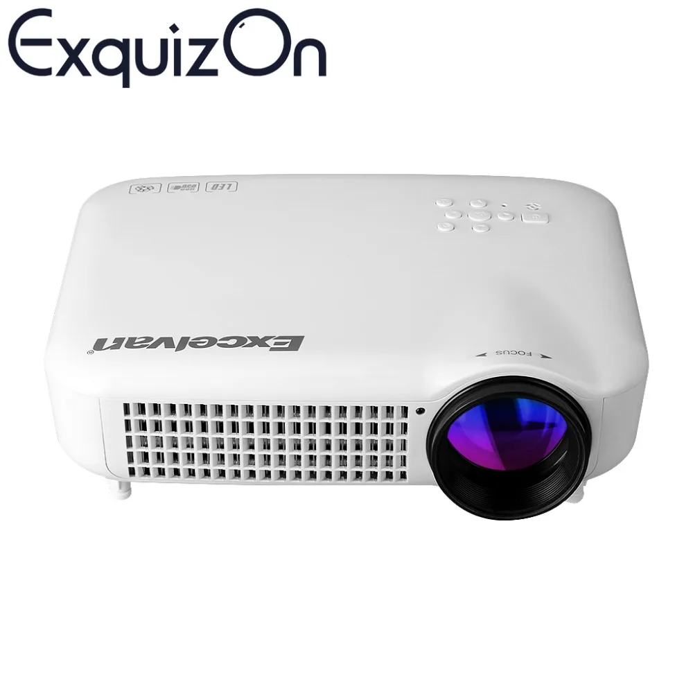 Горячая excelvan led5018 3000 люмен светодиодный проектор мульти-входы av/vga/hdmi/atv/usb 1080 P для