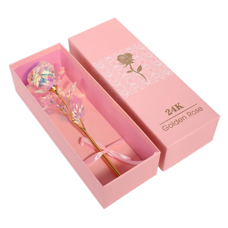 Ship US Valentine's Day Gold Rose Lasts Forever Love Gift Rose Pink Box Packaging with Vibration Wedding Decor Lighting Rose
Ship US Valentine's Day Gold Rose Lasts Forever Love Gift Rose Pink Box Packaging with Vibration Wedding Decor Lighting Rose