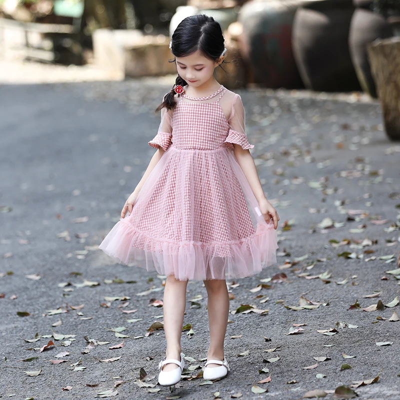 Girls' Summer Dress 2019 New Korean Version Of Fashion Dresses For Baby Girls Elegant Mesh Princess Flare Sleeve Dress Children
Girls' Summer Dress 2019 New Korean Version Of Fashion Dresses For Baby Girls Elegant Mesh Princess Flare Sleeve Dress Children