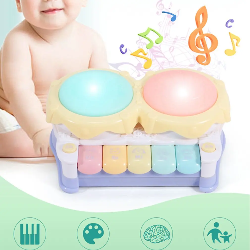 Baby Electric Hand Beat Drums Children's Music Pat Drum Electronic Piano Baby Toys Dream Music Light Drums Smart Toys
Baby Electric Hand Beat Drums Children's Music Pat Drum Electronic Piano Baby Toys Dream Music Light Drums Smart Toys