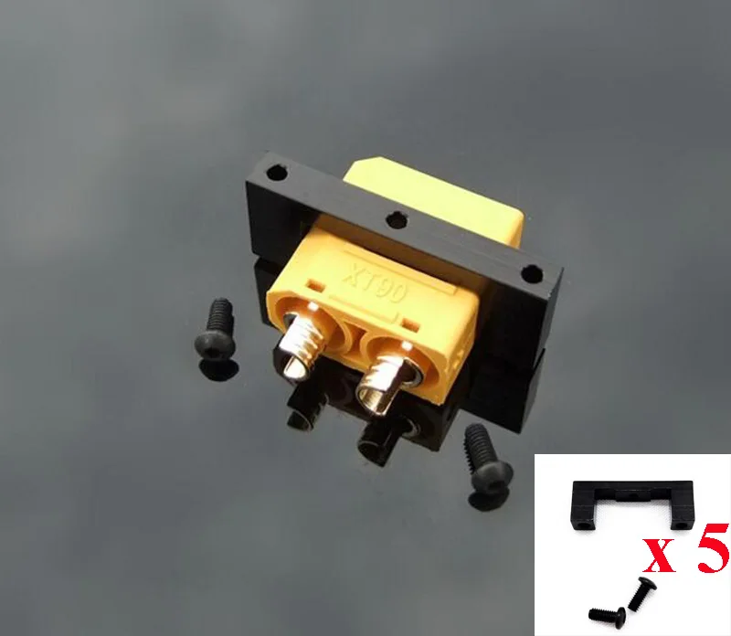 5pcs/lot CNC XT60 XT90 Plug Connector Holder Fixture Aluminum Alloy Installation Bracket for RC Multicopters Drone Spare Parts
5pcs/lot CNC XT60 XT90 Plug Connector Holder Fixture Aluminum Alloy Installation Bracket for RC Multicopters Drone Spare Parts