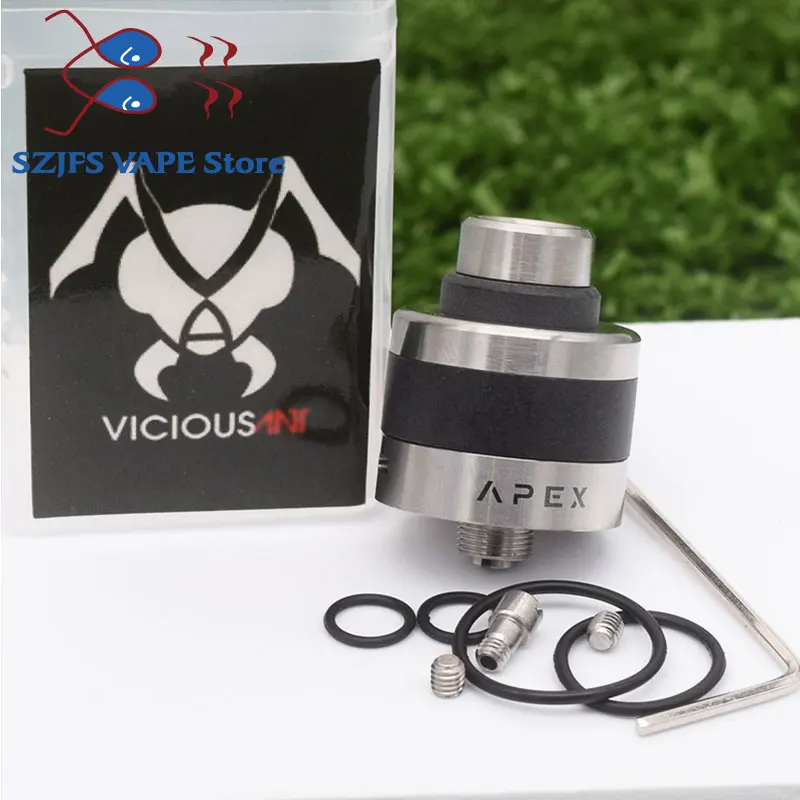 electronic cigarette apex RDA vicious Ant radius 22mm diameter air flow control VS Goon rda apocalypse terk v2 rda KALI V2 RDA
electronic cigarette apex RDA vicious Ant radius 22mm diameter air flow control VS Goon rda apocalypse terk v2 rda KALI V2 RDA