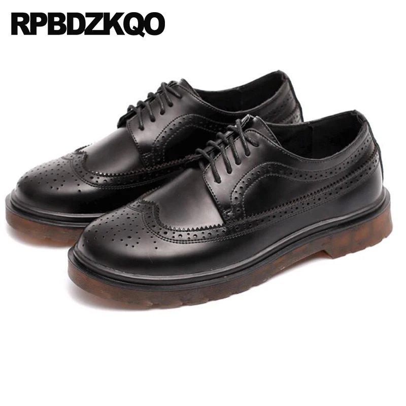 Wingtip Retro Oxfords Designer Vintage Prom New Black 2018 Lace Up Brogue Creepers Men Shoes Casual Fashion Spring Breathable
Wingtip Retro Oxfords Designer Vintage Prom New Black 2018 Lace Up Brogue Creepers Men Shoes Casual Fashion Spring Breathable