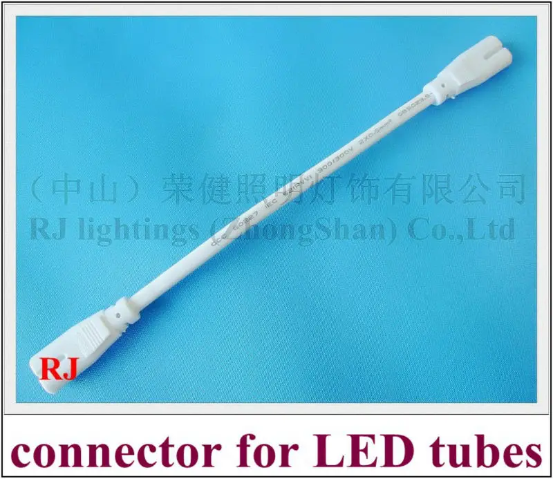 wholesale led wire cable connector for LED tube fixtures and other LED lights T8 / T5 20cm 2 pin 2 plug 100V-300V free shipping
wholesale led wire cable connector for LED tube fixtures and other LED lights T8 / T5 20cm 2 pin 2 plug 100V-300V free shipping