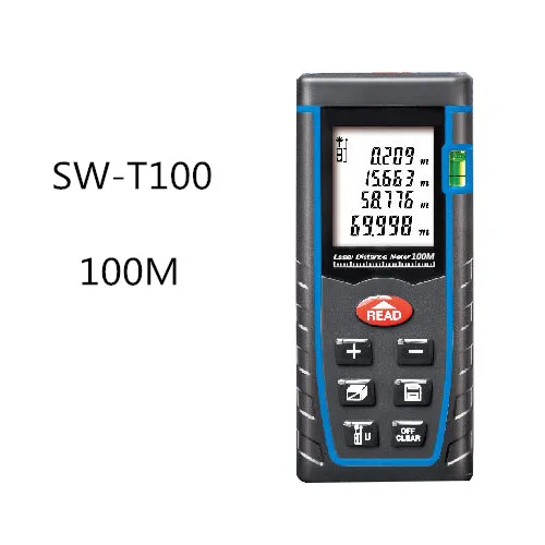 40m 100m Handheld Digital Laser Distance Meter Rangefinder Laser Range Finder Area Volume Measurement Laser Distance Meter for h
40m 100m Handheld Digital Laser Distance Meter Rangefinder Laser Range Finder Area Volume Measurement Laser Distance Meter for h