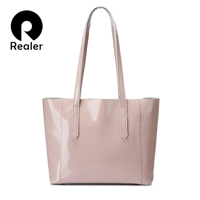 REALER women shoulder bag ladies handbags soft patent leather casual totes female large crossbody messenger bags top-handle bags
REALER women shoulder bag ladies handbags soft patent leather casual totes female large crossbody messenger bags top-handle bags