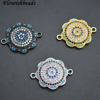 18mm Paved Multi Color CZ Metal Tag Curved Round Charm Two Loops Jewelry Findings Connectors Fit Jewelry Making
18mm Paved Multi Color CZ Metal Tag Curved Round Charm Two Loops Jewelry Findings Connectors Fit Jewelry Making