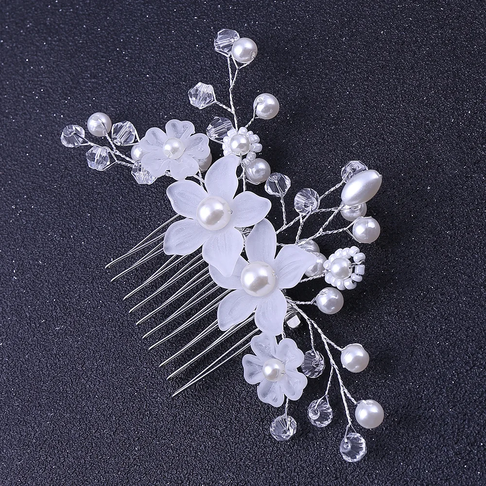 NPASON 2019 Bridal Hair Accessories Handmade Simulated Pearl Beaded Headdress Hair Comb Crabs For Hair Wedding Hair Jewelry F004
NPASON 2019 Bridal Hair Accessories Handmade Simulated Pearl Beaded Headdress Hair Comb Crabs For Hair Wedding Hair Jewelry F004