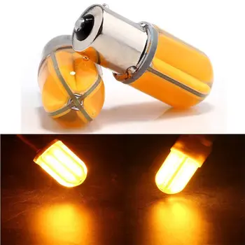 2pcs 1156PY 7507 PY21W BAU15S COB 48SMD 8 SILICA 12V 24V Led Bulb Front Signals Turn Auto Light Led External Lamp Amber Yellow
2pcs 1156PY 7507 PY21W BAU15S COB 48SMD 8 SILICA 12V 24V Led Bulb Front Signals Turn Auto Light Led External Lamp Amber Yellow