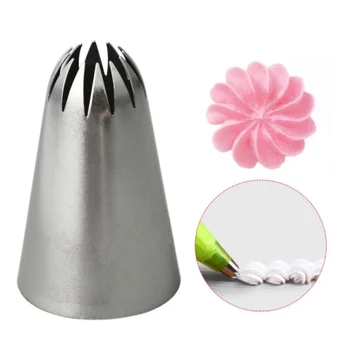 1 Piece #1E Stainless Steel Large Metal Cake Cream Decor Tips Set Icing Piping Nozzles Cake Fondant Decor Baking Pastry Tips
1 Piece #1E Stainless Steel Large Metal Cake Cream Decor Tips Set Icing Piping Nozzles Cake Fondant Decor Baking Pastry Tips