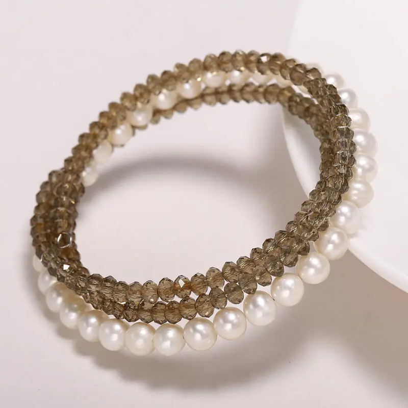 ThreeStrandPearl Bracelet 6 - 7 mm In Diameter 4 mm In Diameter, Crystal Ms Adjustable Bracelet, Sent to Mother
ThreeStrandPearl Bracelet 6 - 7 mm In Diameter 4 mm In Diameter, Crystal Ms Adjustable Bracelet, Sent to Mother