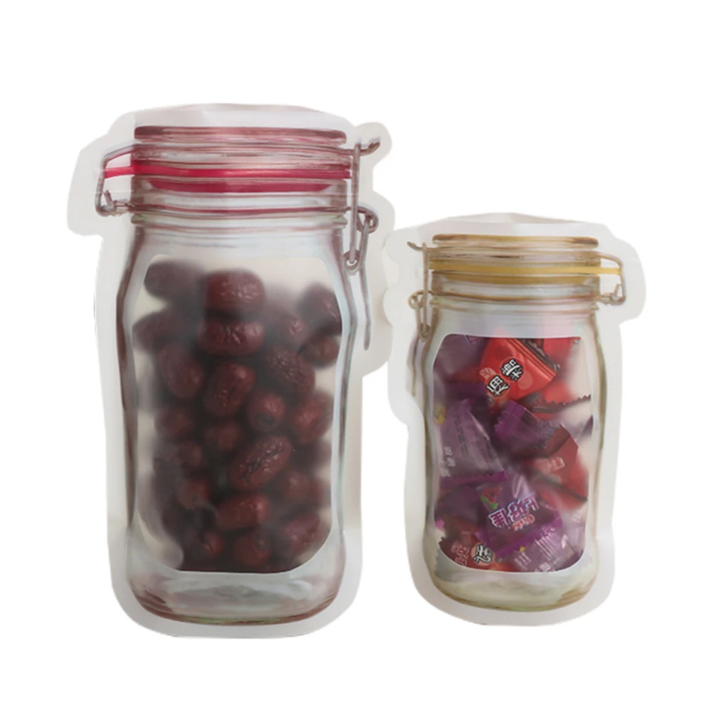 20pcs/PackMason Jar Pattern Bag Poly Clear Bags Food Saver Vacuum Storage Bag Reclosable Small Zip Lock Plastic Bags Hot Sale
20pcs/PackMason Jar Pattern Bag Poly Clear Bags Food Saver Vacuum Storage Bag Reclosable Small Zip Lock Plastic Bags Hot Sale