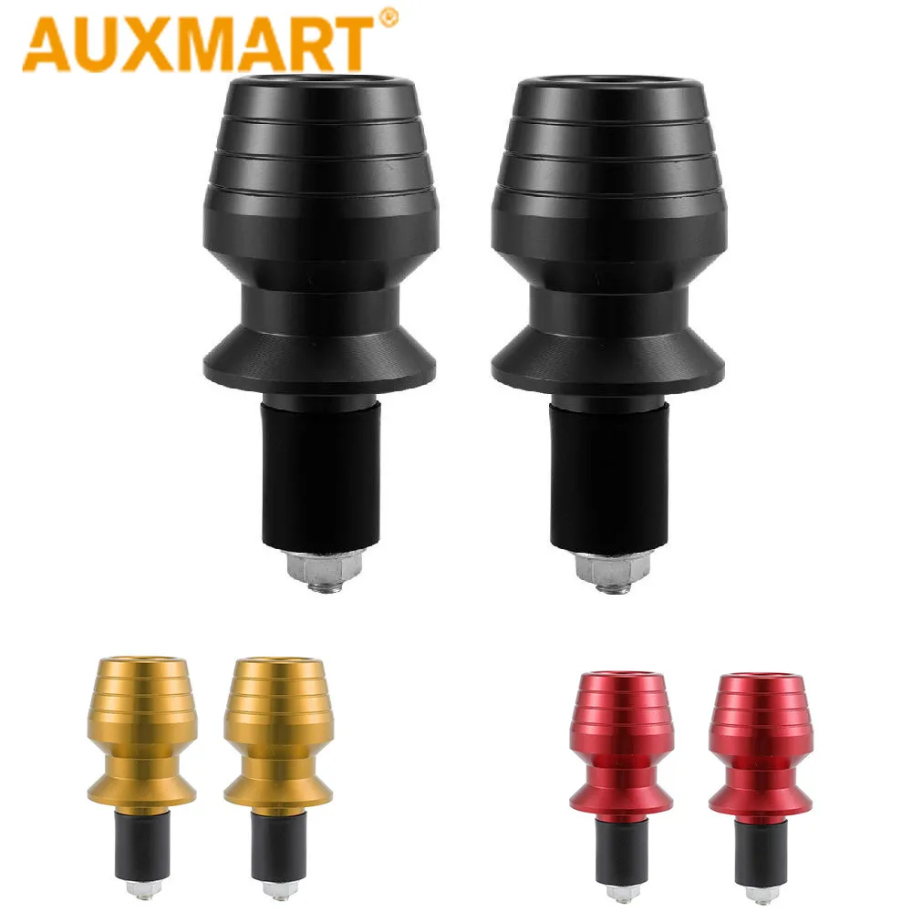 Auxmart 7/8" 22mm Universal Motorcycle Handle Grip Bar End Cap Plugs Cover Slider CNC Aluminum Anti Vibration Sporting Motor
Auxmart 7/8" 22mm Universal Motorcycle Handle Grip Bar End Cap Plugs Cover Slider CNC Aluminum Anti Vibration Sporting Motor