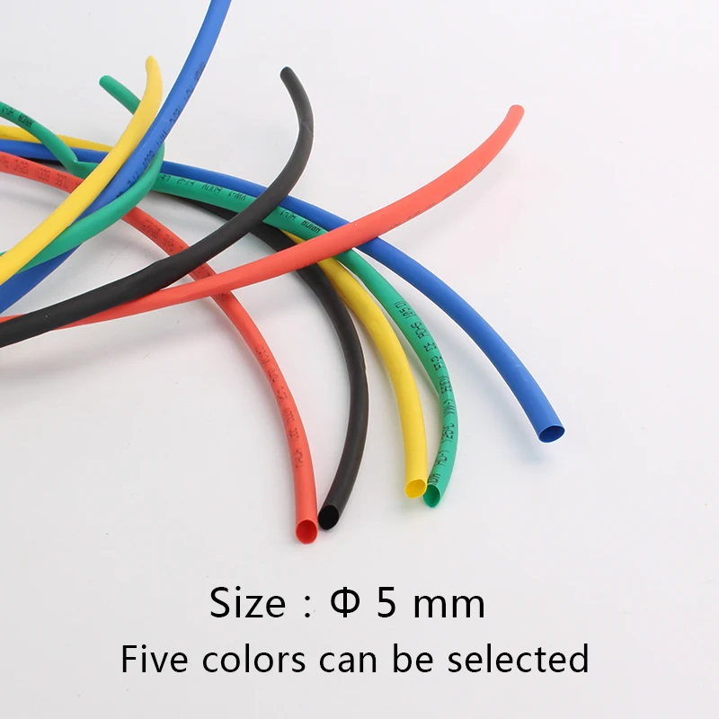 12mm-50mm 2:1 Heat Shrink Shrinkable HeatShrink Tube Tubing Wire 7-color Dia
