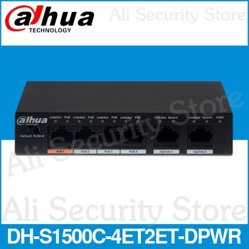 Dahua 4ch PoE Switch DH-S1500C-4ET2ET-DPWR 4CH Ethernet Switch With 250m Power Transit Distance Support PoE PoE+&Hi-PoE Protocol
Dahua 4ch PoE Switch DH-S1500C-4ET2ET-DPWR 4CH Ethernet Switch With 250m Power Transit Distance Support PoE PoE+&Hi-PoE Protocol