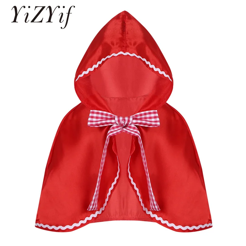 YiZYiF Red Kids Girls Hooded Cloak Cape Halloween Cosplay Party Costume Dress Up Hooded Cloak Baby Little Girls Red Riding Hood
YiZYiF Red Kids Girls Hooded Cloak Cape Halloween Cosplay Party Costume Dress Up Hooded Cloak Baby Little Girls Red Riding Hood
