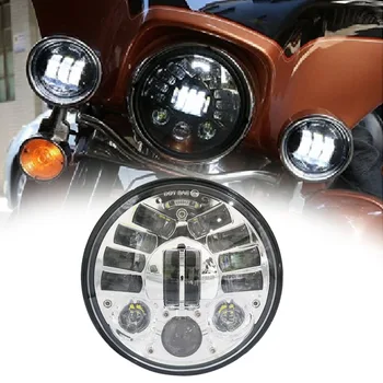 5-3/4" Round Adaptive Headlamp for motor Dyna Sporster 883 XL 1200 with cornering H4 5.75" Projector LED Motorcycle Headlight
5-3/4" Round Adaptive Headlamp for motor Dyna Sporster 883 XL 1200 with cornering H4 5.75" Projector LED Motorcycle Headlight
