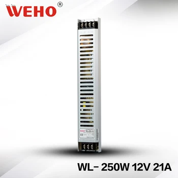 (WL-250-12)WL-250-12 ultra thin long type single output 250w 12v transformer for leds
(WL-250-12)WL-250-12 ultra thin long type single output 250w 12v transformer for leds