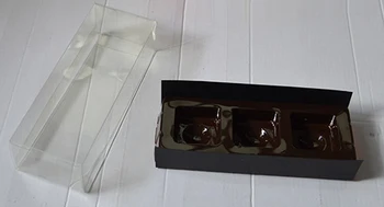 100pcs/lot Clear PVC 3 chocolate box. Transparent PVC chocolates boxes candy box brief elegent macaron packing
100pcs/lot Clear PVC 3 chocolate box. Transparent PVC chocolates boxes candy box brief elegent macaron packing
