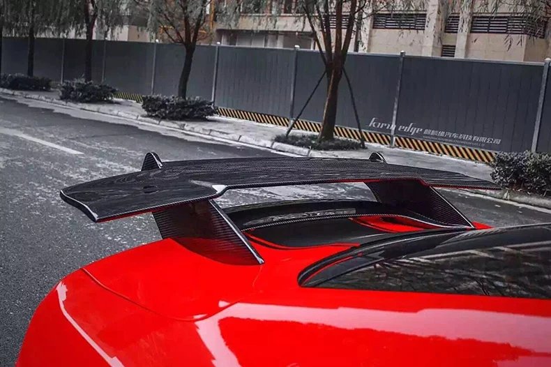Подходит для FORD Mustang 2015 углеродное волокно высокое качество спойлер крыло заднее