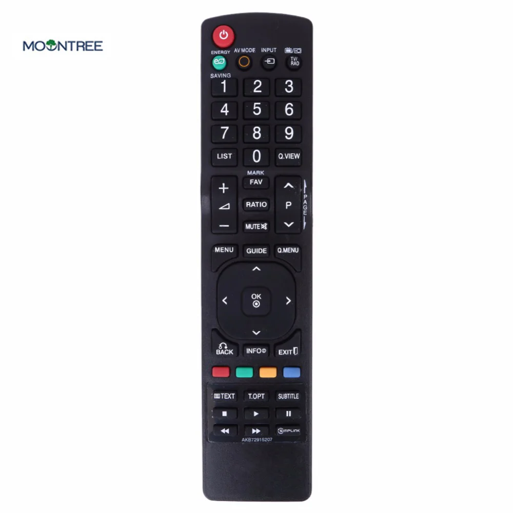 AKB72915207 Universal Replacement TV Remote Control for LG LED LCD TV Suitable for AKB73275605 AKB72915202 Remote Controller
AKB72915207 Universal Replacement TV Remote Control for LG LED LCD TV Suitable for AKB73275605 AKB72915202 Remote Controller