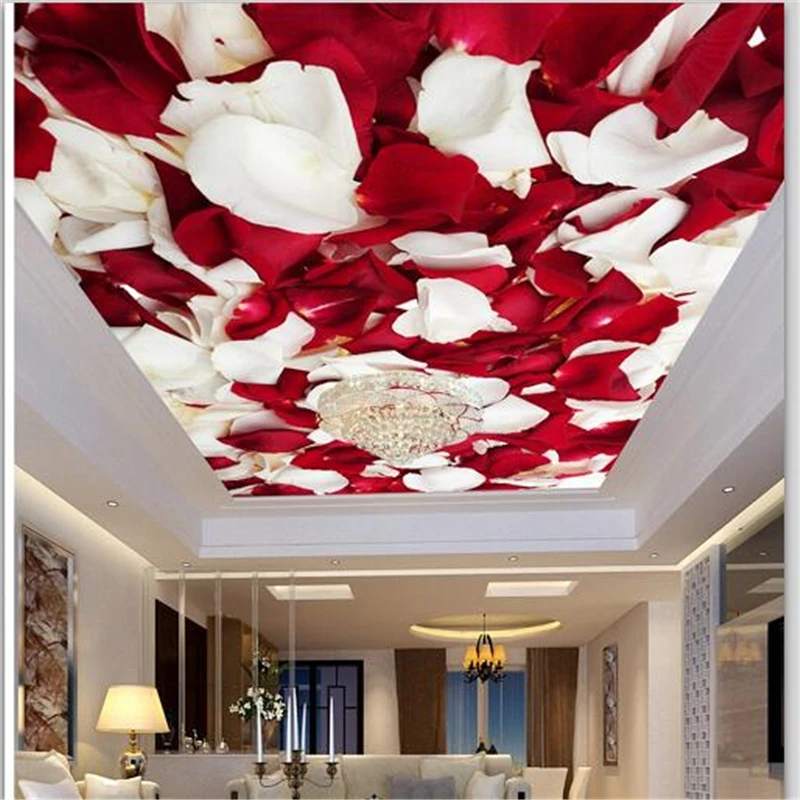 beibehang Custom Wallpaper 3D Stereo Photo Wall Painting Romantic Rose Petal Ceiling Zenith Mural papel de parede 3d wallpaper
beibehang Custom Wallpaper 3D Stereo Photo Wall Painting Romantic Rose Petal Ceiling Zenith Mural papel de parede 3d wallpaper