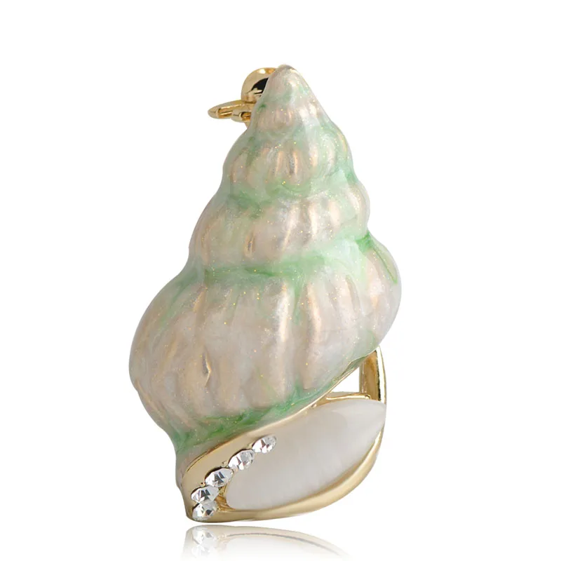 Enamel Smooth Sea Conch Snail Brooches For Women Summer Style Opal River Snail Small Brooch Hijab Pins Gift For Kids Collar Clip
Enamel Smooth Sea Conch Snail Brooches For Women Summer Style Opal River Snail Small Brooch Hijab Pins Gift For Kids Collar Clip
