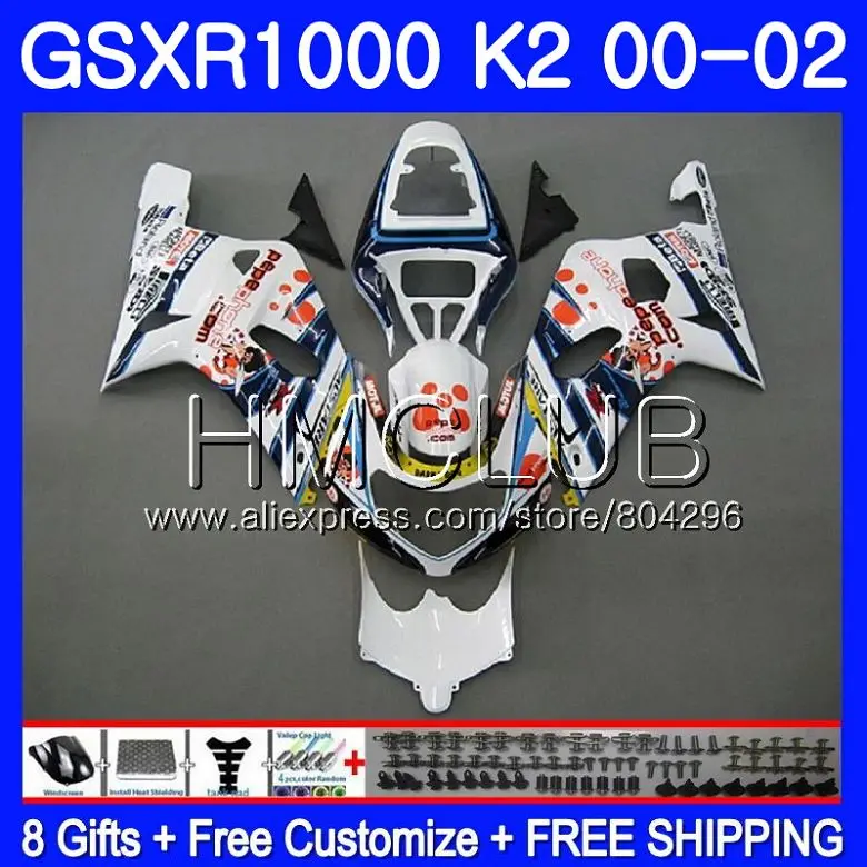Pepephone red Body For SUZUKI GSXR 1000 GSXR1000 GSXR1000 00 01 02 31HM20 GSXR-1000 00 01 02 K2 GSX R1000 2000 2001 2002 Fairing
Pepephone red Body For SUZUKI GSXR 1000 GSXR1000 GSXR1000 00 01 02 31HM20 GSXR-1000 00 01 02 K2 GSX R1000 2000 2001 2002 Fairing
