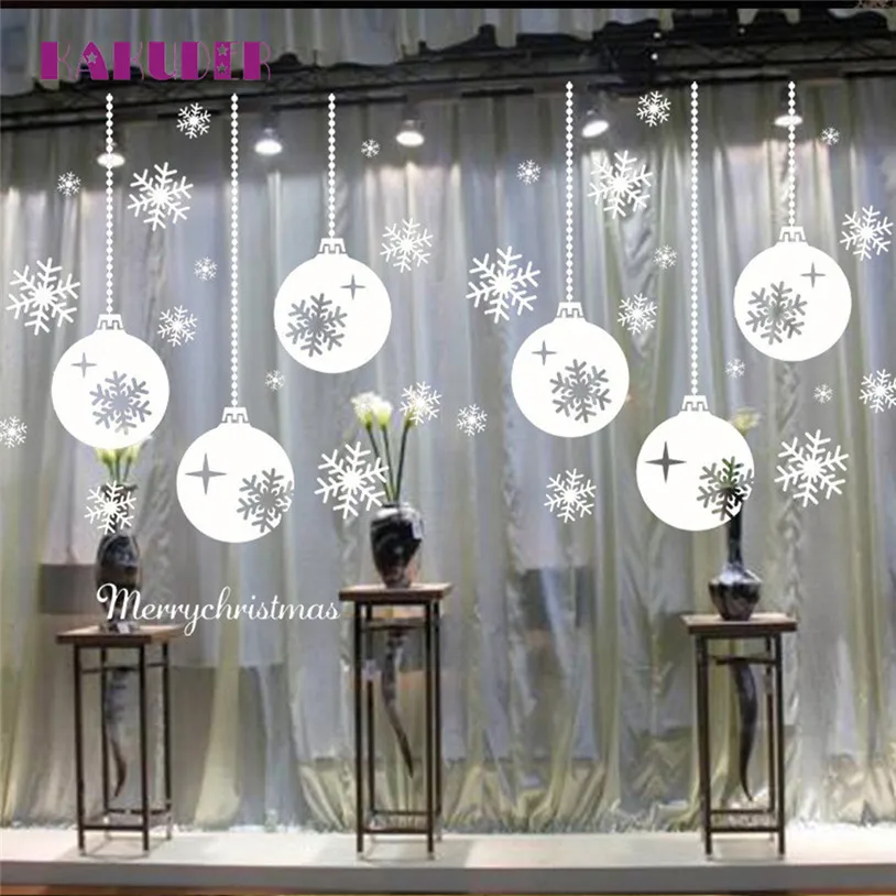Snowflake Christmas window glass sticker xmas christmas party decoration store wallpaper u70724
Snowflake Christmas window glass sticker xmas christmas party decoration store wallpaper u70724