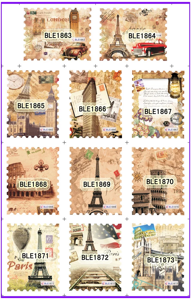 11 PACK/ LOT FULL PAGE WATER DECAL NAIL ART NAIL STICKER POST STAMP PARIS TOWER BLE1863-1873
11 PACK/ LOT FULL PAGE WATER DECAL NAIL ART NAIL STICKER POST STAMP PARIS TOWER BLE1863-1873