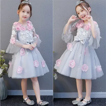 2018New Spring Children Girls Elegant Fashion Flowers Birthday Wedding Party Ball Gown Dress Baby Kids Holiday Party Dance Dress
2018New Spring Children Girls Elegant Fashion Flowers Birthday Wedding Party Ball Gown Dress Baby Kids Holiday Party Dance Dress