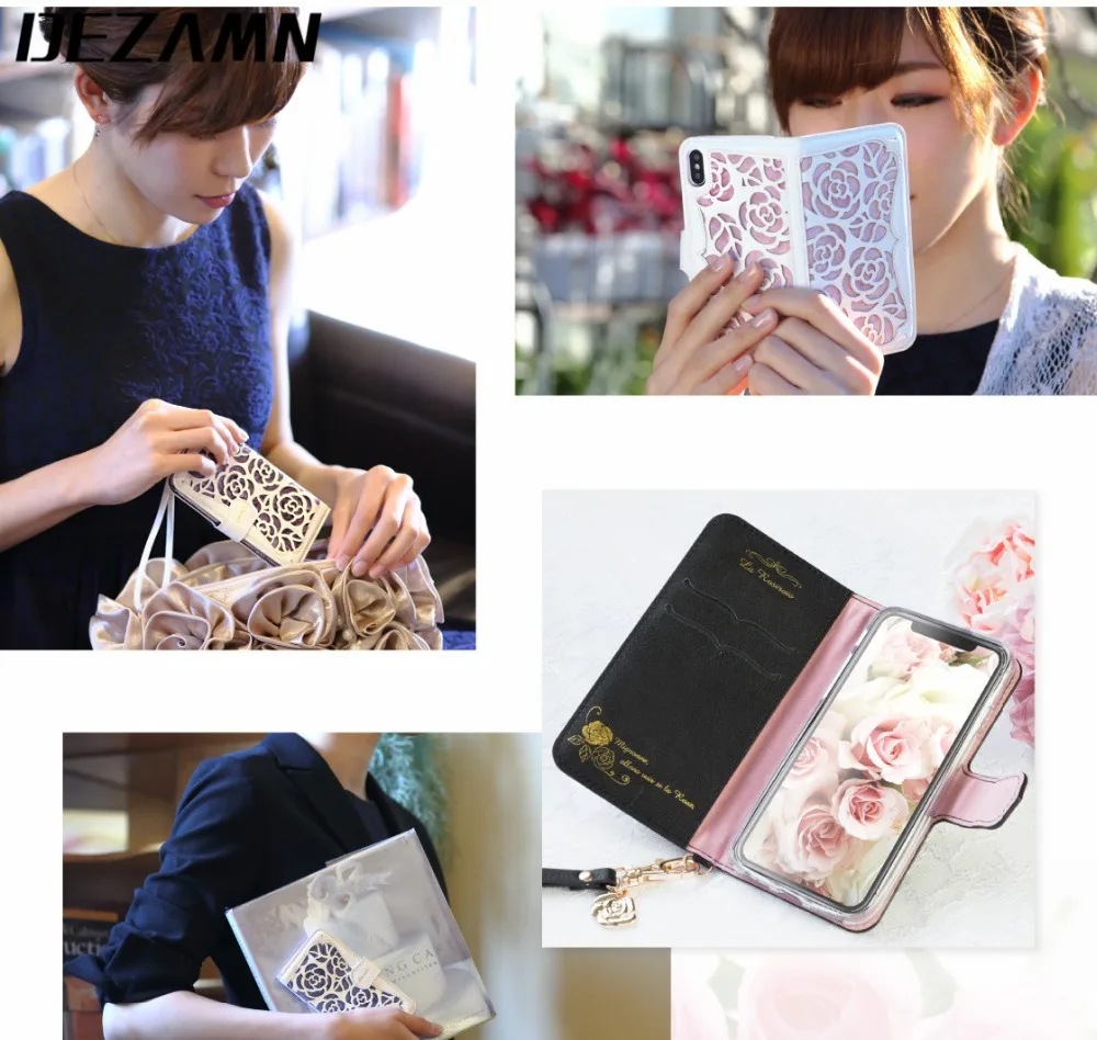 For iphone Case 8 7 SE Magnetic Flip Leather Phone case Coque for iphone X With Diamond Hand Strap Beautiful Design Girls Lady
For iphone Case 8 7 SE Magnetic Flip Leather Phone case Coque for iphone X With Diamond Hand Strap Beautiful Design Girls Lady