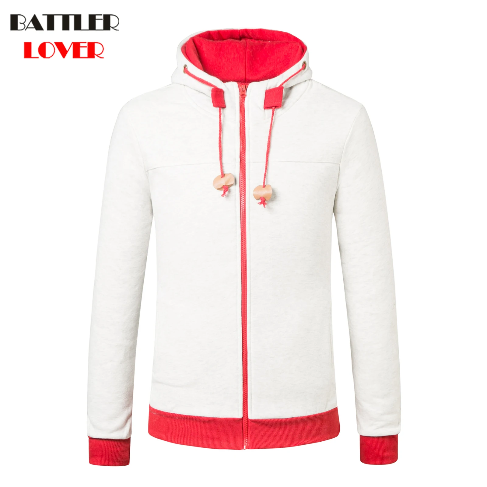 Winter Thick Cardigan Palace Men Hoodies Jackets Brand Clothing Fashion Hoodies Mens Casual Slim Hooded Sweatshirt Zipper Hoodie