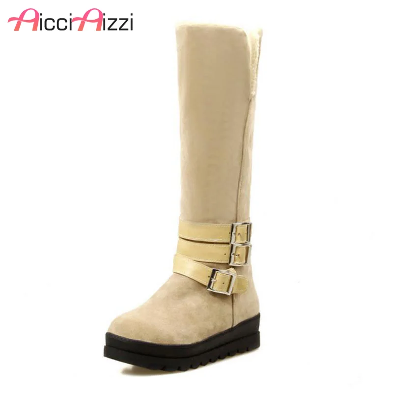ZALAVOR Size 34-43 Women Half Short Snow Boots Metal Buckle Wedges Boots Platform Thick Fur Shoes Winter Botas Women Footwear
ZALAVOR Size 34-43 Women Half Short Snow Boots Metal Buckle Wedges Boots Platform Thick Fur Shoes Winter Botas Women Footwear