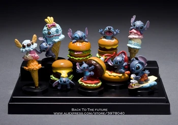 Disney Lilo & Stitch 9pcs/set 3-5cm Action Figure Posture Anime Decoration Collection Figurine Toy model for children gift
Disney Lilo & Stitch 9pcs/set 3-5cm Action Figure Posture Anime Decoration Collection Figurine Toy model for children gift