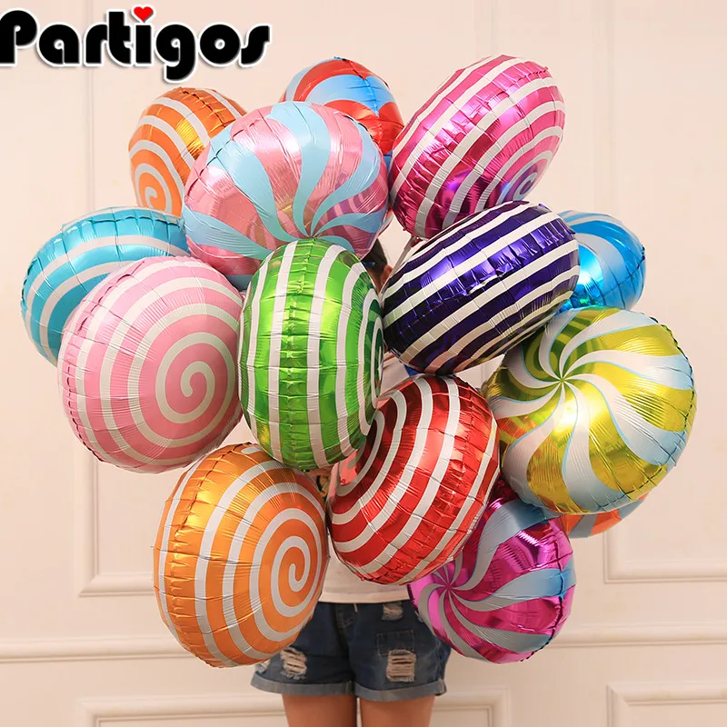 10pcs 18inch Lollipop Foil Balloon Candy Windmill Point Aluminum Balls For Wedding Baby Shower Birthday Party Supplies kids Toy
10pcs 18inch Lollipop Foil Balloon Candy Windmill Point Aluminum Balls For Wedding Baby Shower Birthday Party Supplies kids Toy