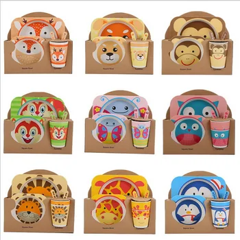 DHL 20set Baby 5 Pcs/Set Bowl Set Child Creative Anti-fall Bamboo Fiber Tableware for Feeding Partition Dishes Dinnerware Gifts
DHL 20set Baby 5 Pcs/Set Bowl Set Child Creative Anti-fall Bamboo Fiber Tableware for Feeding Partition Dishes Dinnerware Gifts