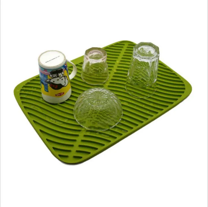 Large Dish Drying Mat Premium Heat Resistant Silicone Tableware Dishwaser Safe Pad Dinnerware Table Mat Placemat 43*33cm
Large Dish Drying Mat Premium Heat Resistant Silicone Tableware Dishwaser Safe Pad Dinnerware Table Mat Placemat 43*33cm